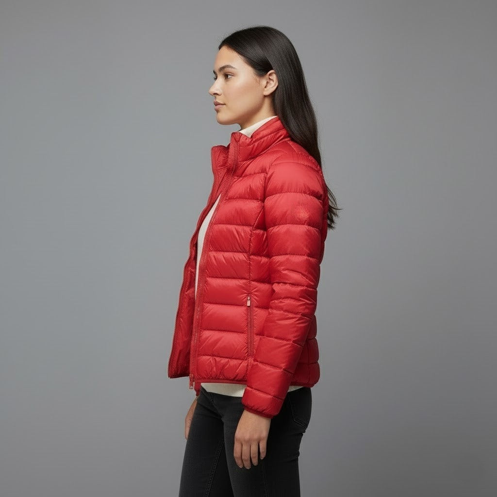 Nerea | Chaqueta Acolchada Puffer Jacket Mujer Cuello Alto