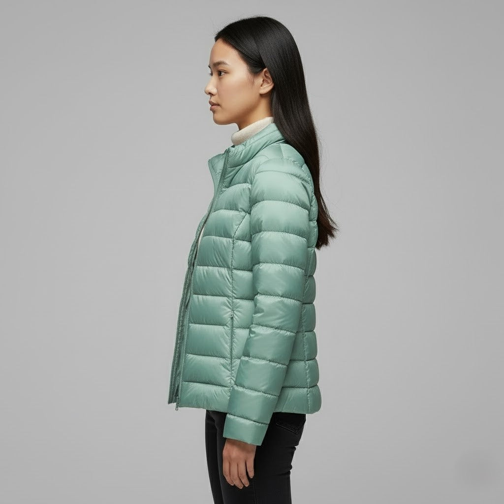 Nerea | Chaqueta Acolchada Puffer Jacket Mujer Cuello Alto