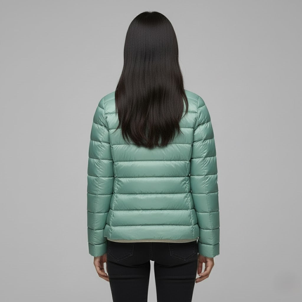 Nerea | Chaqueta Acolchada Puffer Jacket Mujer Cuello Alto