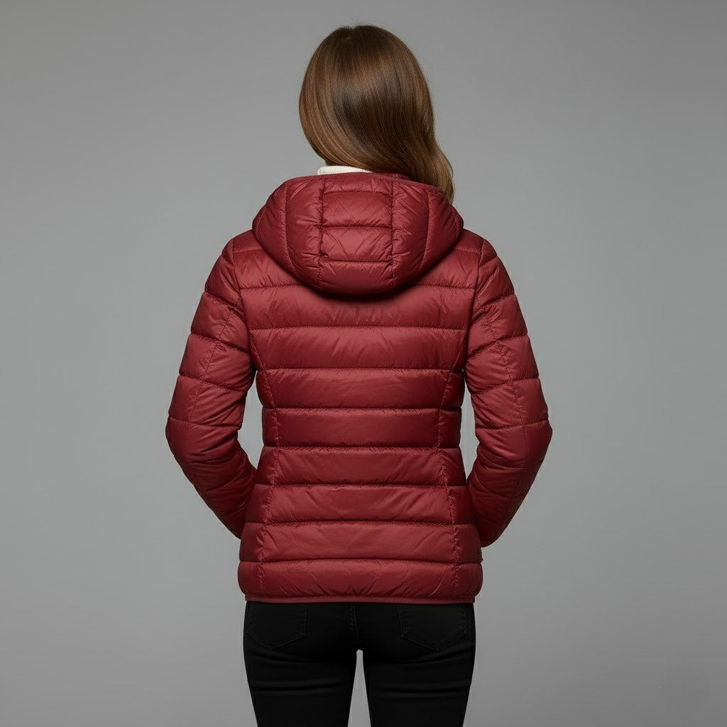 Nerea | Chaqueta Acolchada Puffer Jacket Mujer Cuello Alto