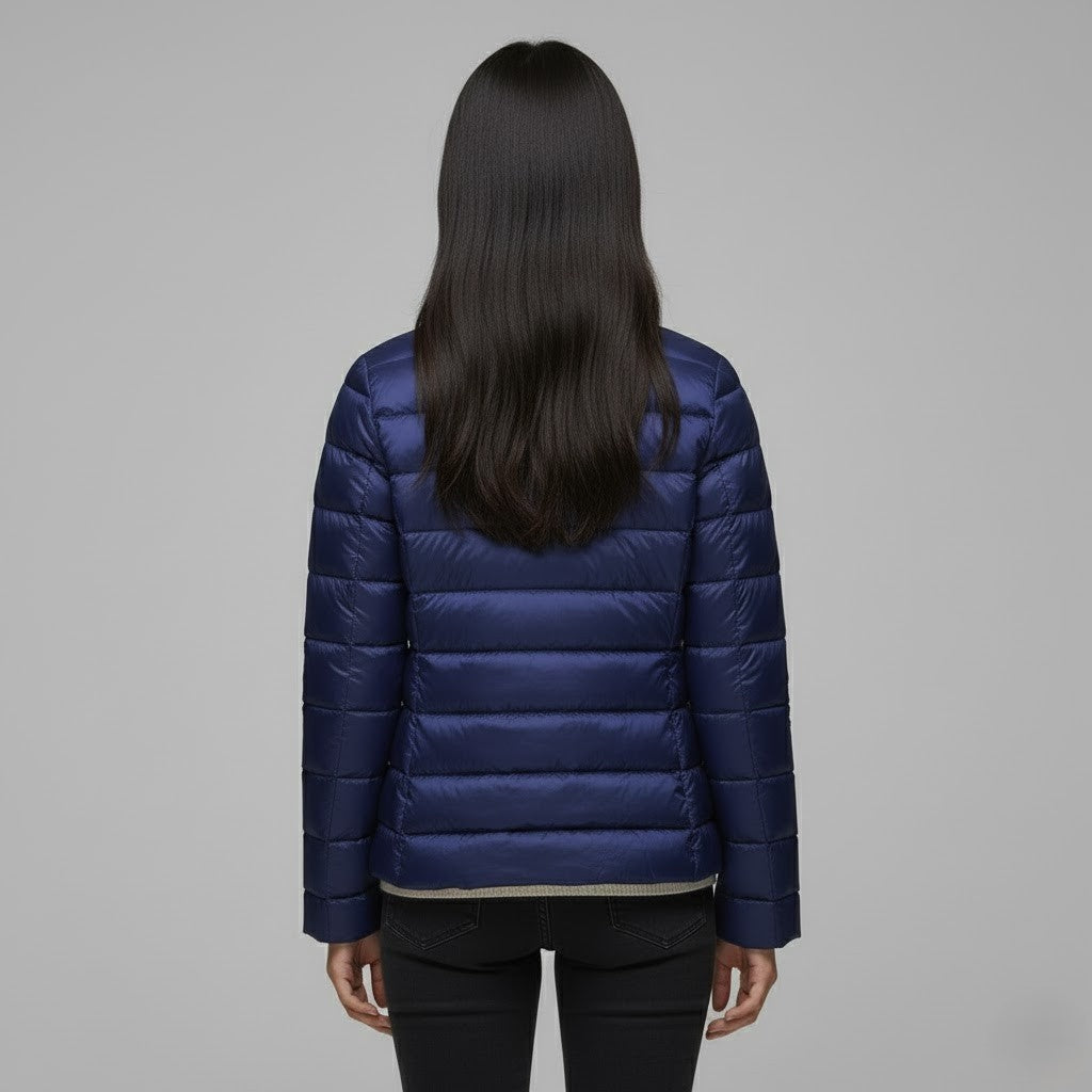 Nerea | Chaqueta Acolchada Puffer Jacket Mujer Cuello Alto