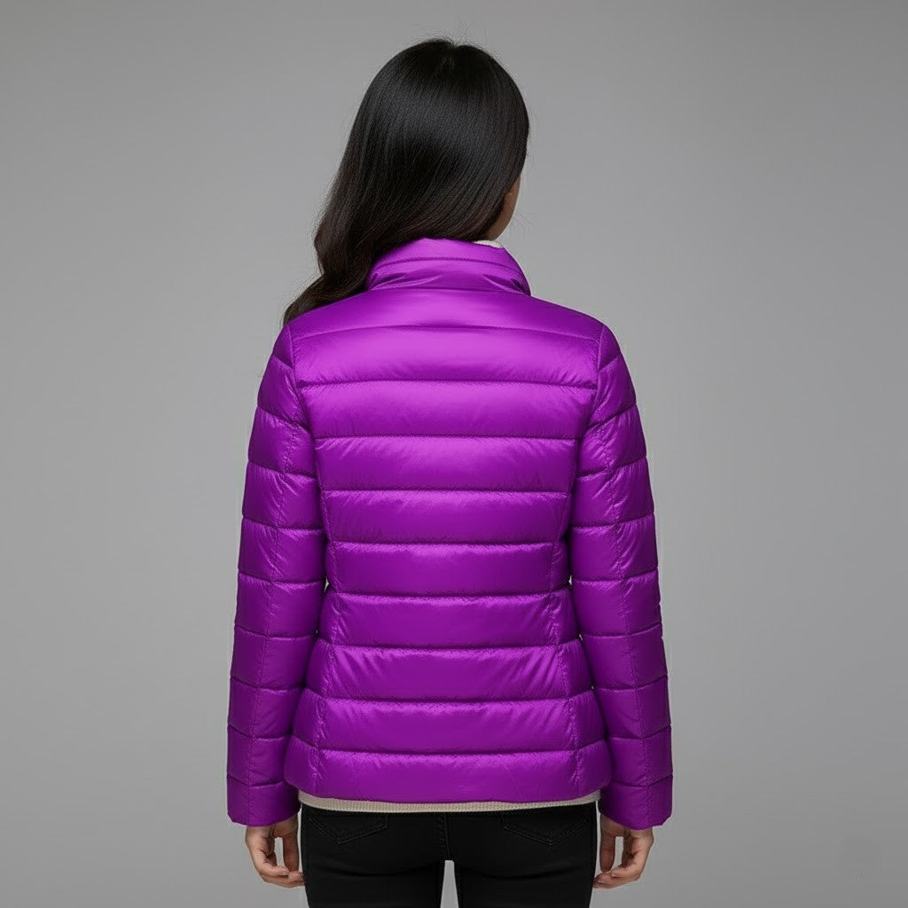 Nerea | Chaqueta Acolchada Puffer Jacket Mujer Cuello Alto