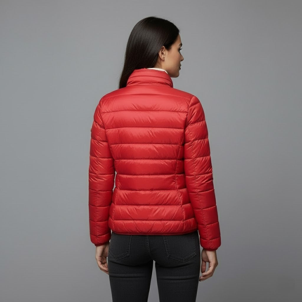 Nerea | Chaqueta Acolchada Puffer Jacket Mujer Cuello Alto