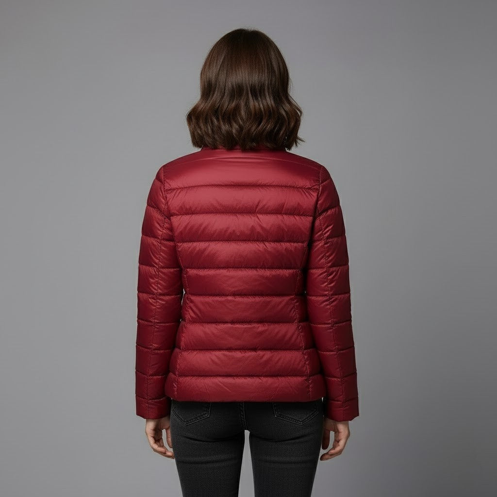 Nerea | Chaqueta Acolchada Puffer Jacket Mujer Cuello Alto