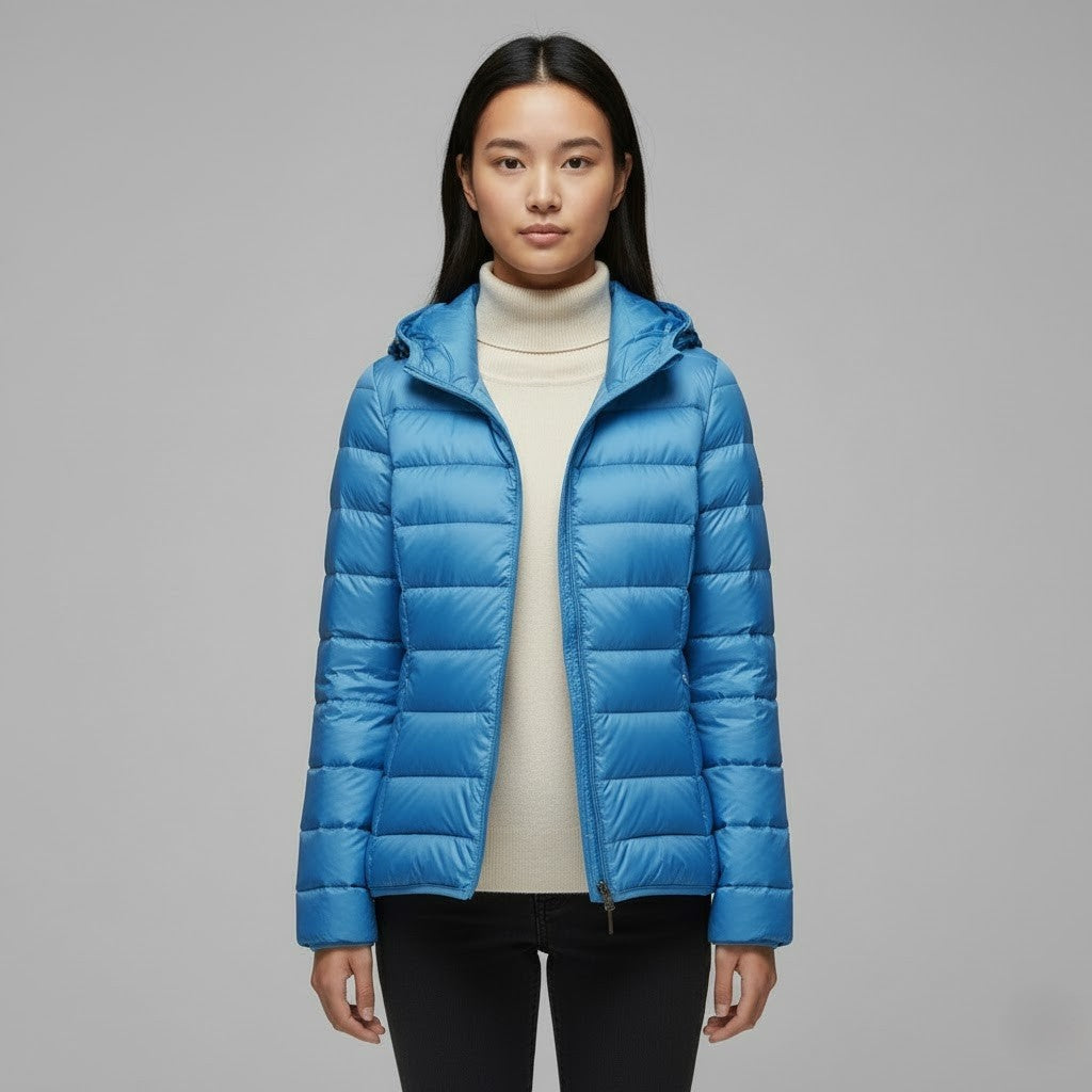 Nerea | Chaqueta Acolchada Puffer Jacket Mujer Cuello Alto