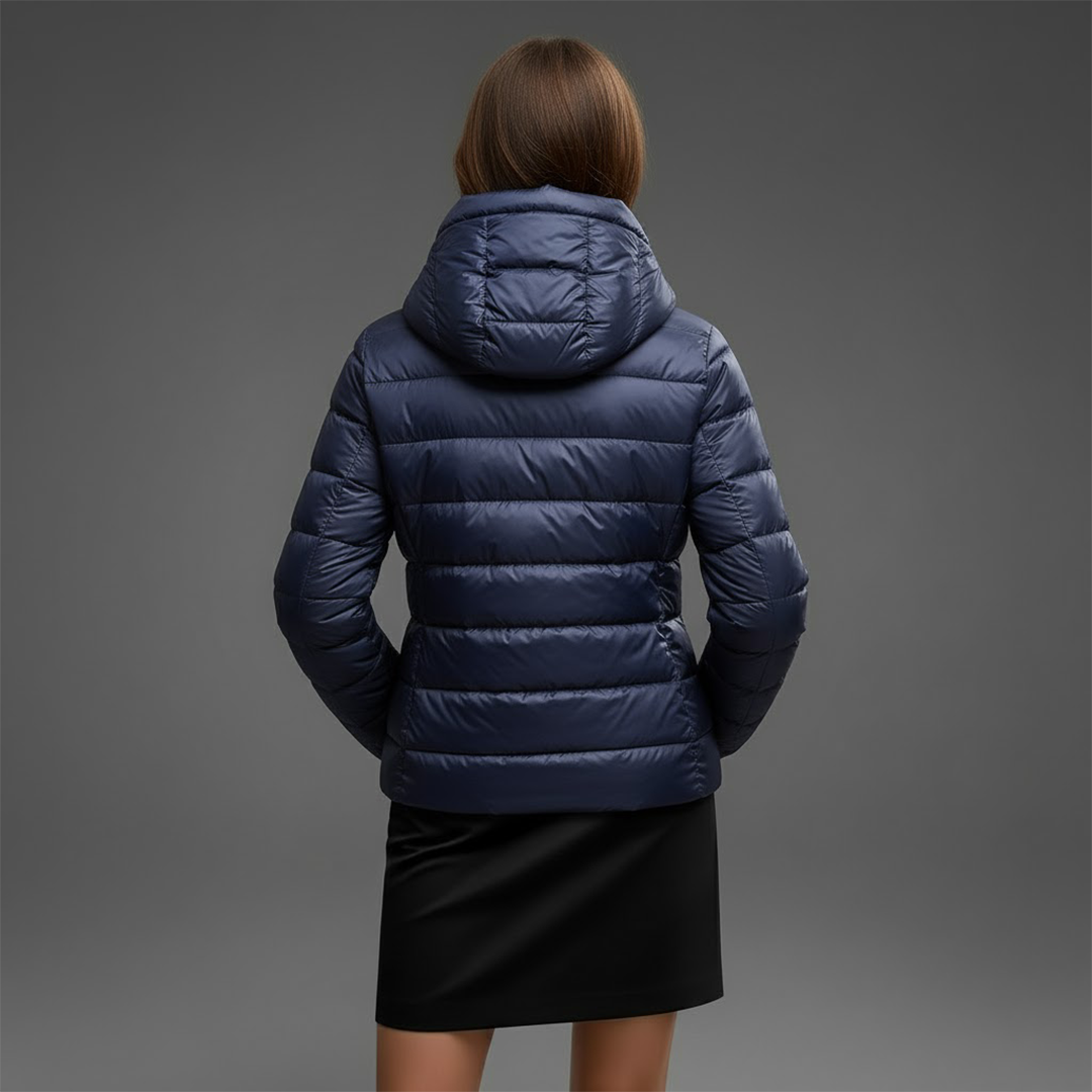 Nerea | Chaqueta Acolchada Puffer Jacket Mujer Cuello Alto