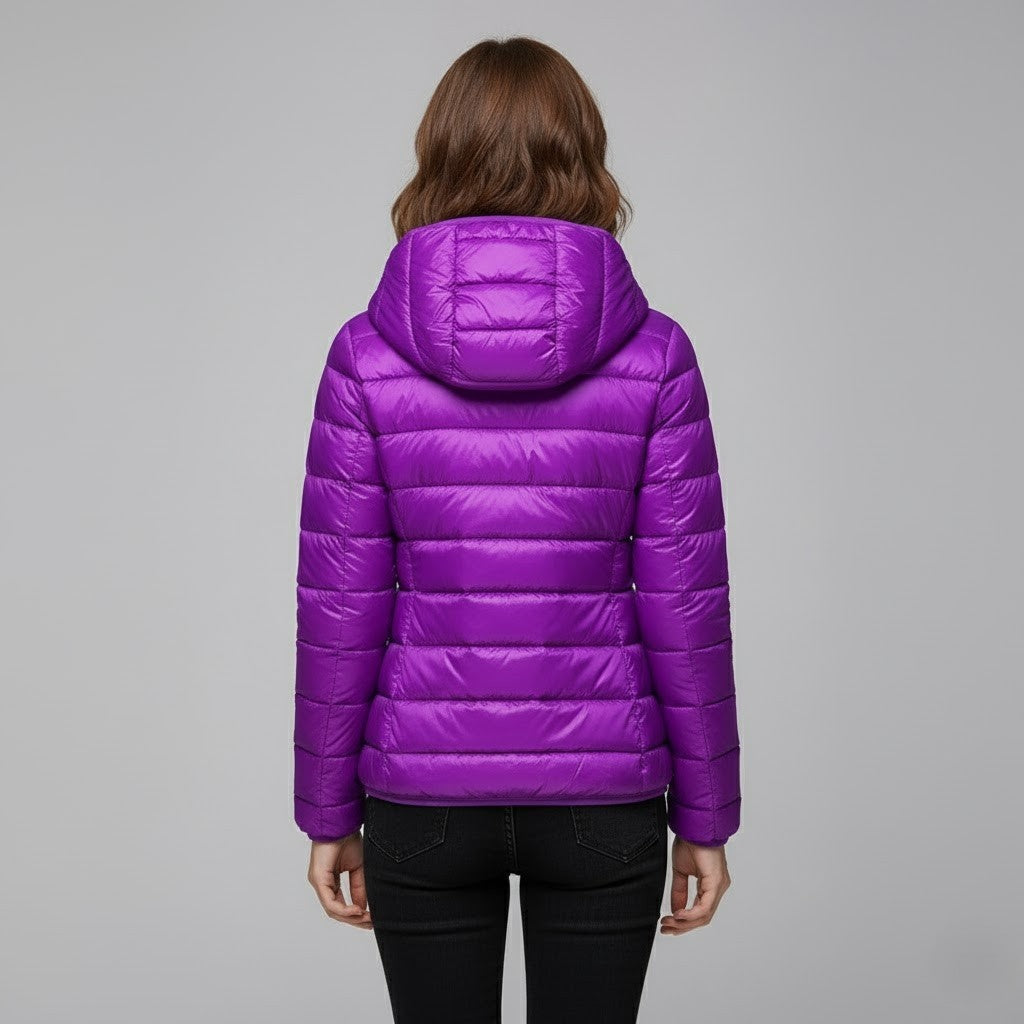 Nerea | Chaqueta Acolchada Puffer Jacket Mujer Cuello Alto