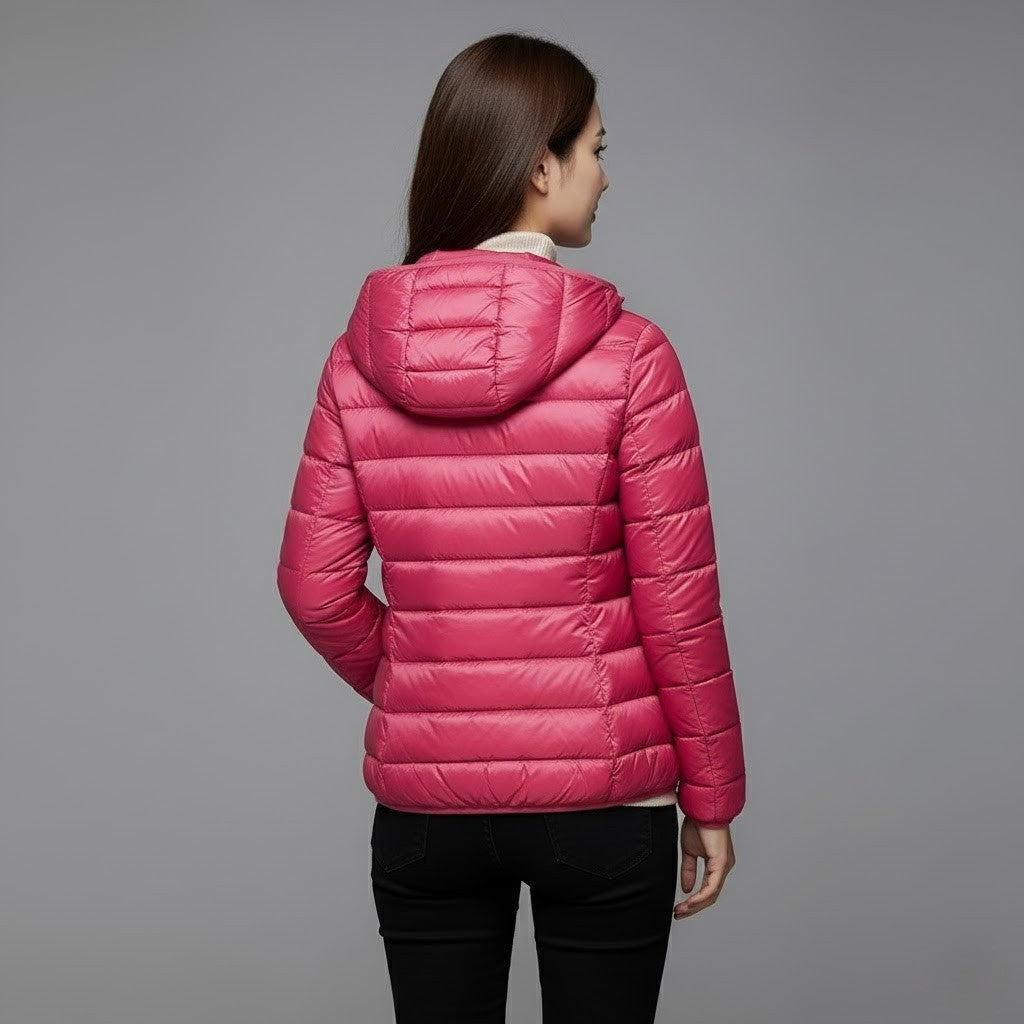 Nerea | Chaqueta Acolchada Puffer Jacket Mujer Cuello Alto