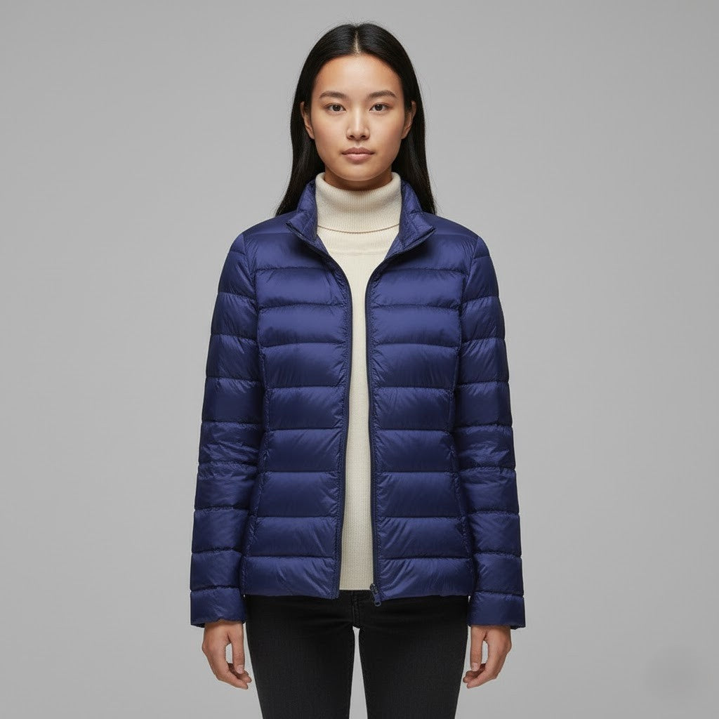 Nerea | Chaqueta Acolchada Puffer Jacket Mujer Cuello Alto