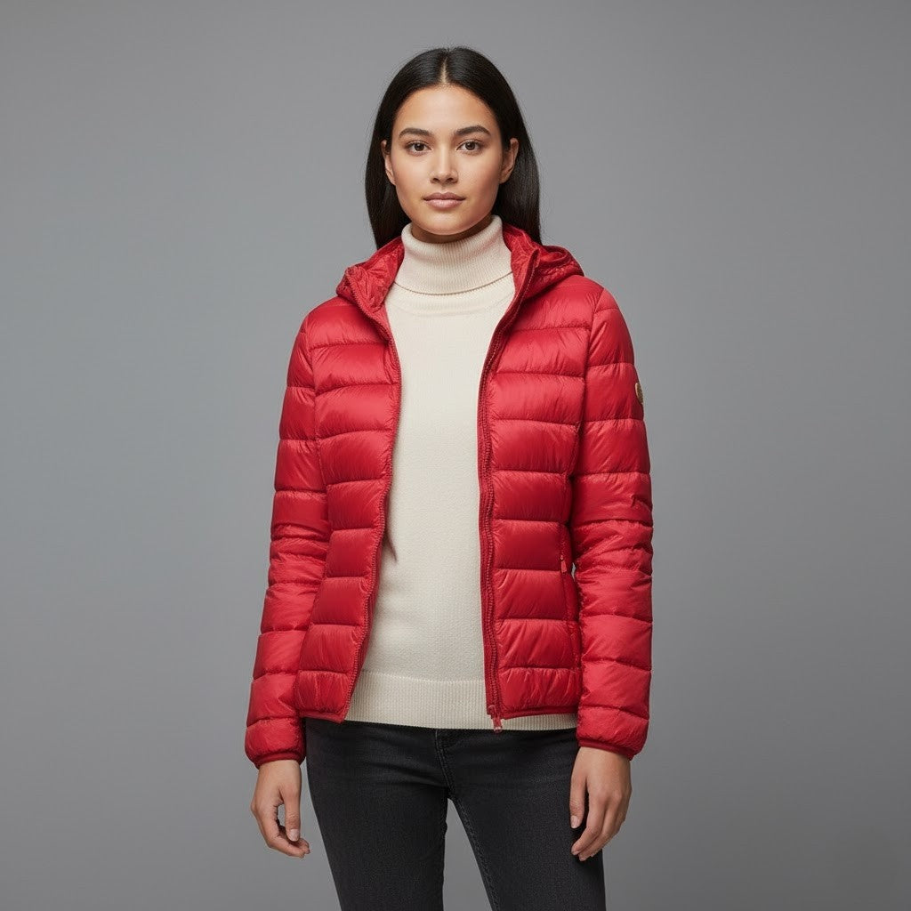 Nerea | Chaqueta Acolchada Puffer Jacket Mujer Cuello Alto