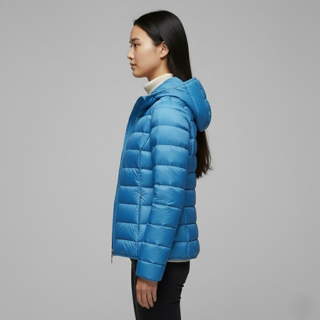 Nerea | Chaqueta Acolchada Puffer Jacket Mujer Cuello Alto