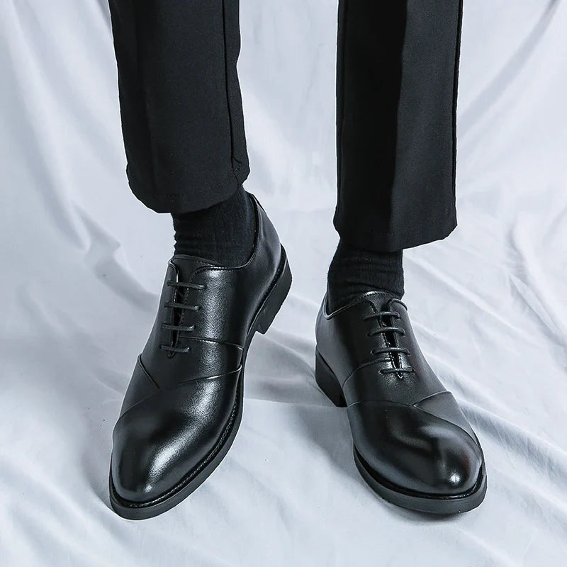 Nicolás | Zapatos Derby de Cuero Hombre Cordones Clásicos