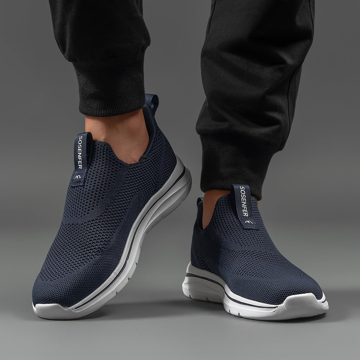 Óscar | Zapatillas Sin Cordones Casual Hombre Transpirables
