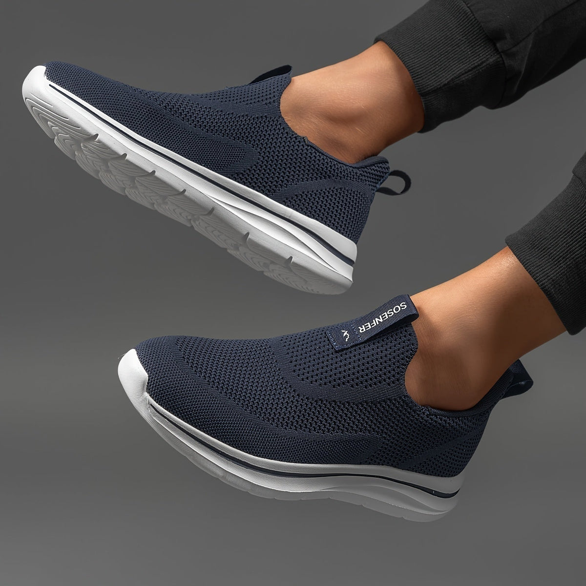 Óscar | Zapatillas Sin Cordones Casual Hombre Transpirables